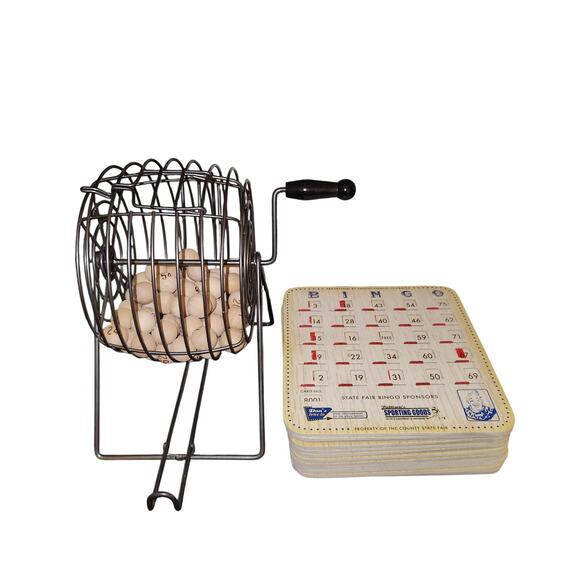 Front Porch Classics State Fair Bingo Game Set - Deluxe Version 12 Cards - New - Picture 2 of 6